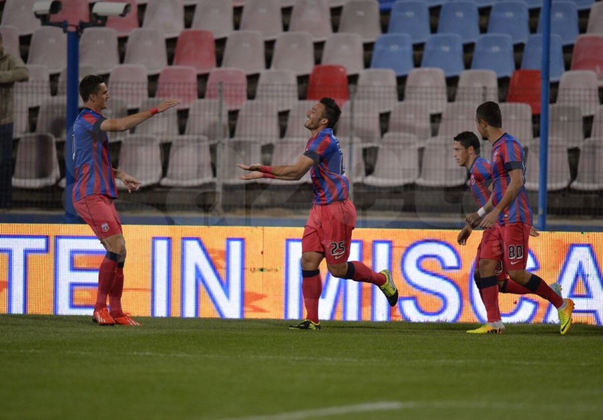 FOTO şi VIDEO Distracţie înaintea duelului cu Schalke » Steaua - Săgeata 5-0