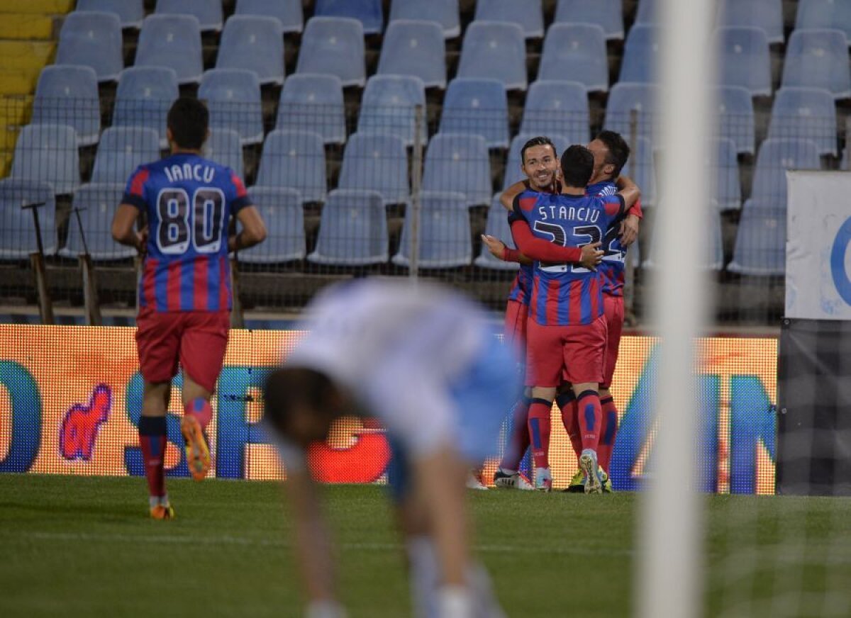 FOTO şi VIDEO Distracţie înaintea duelului cu Schalke » Steaua - Săgeata 5-0