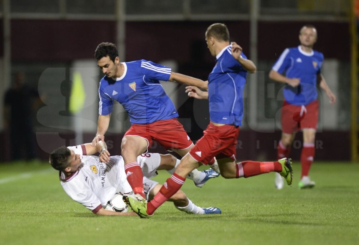 FOTO Rapid, doar egal acasă cu Gloria Buzău, scor 1-1