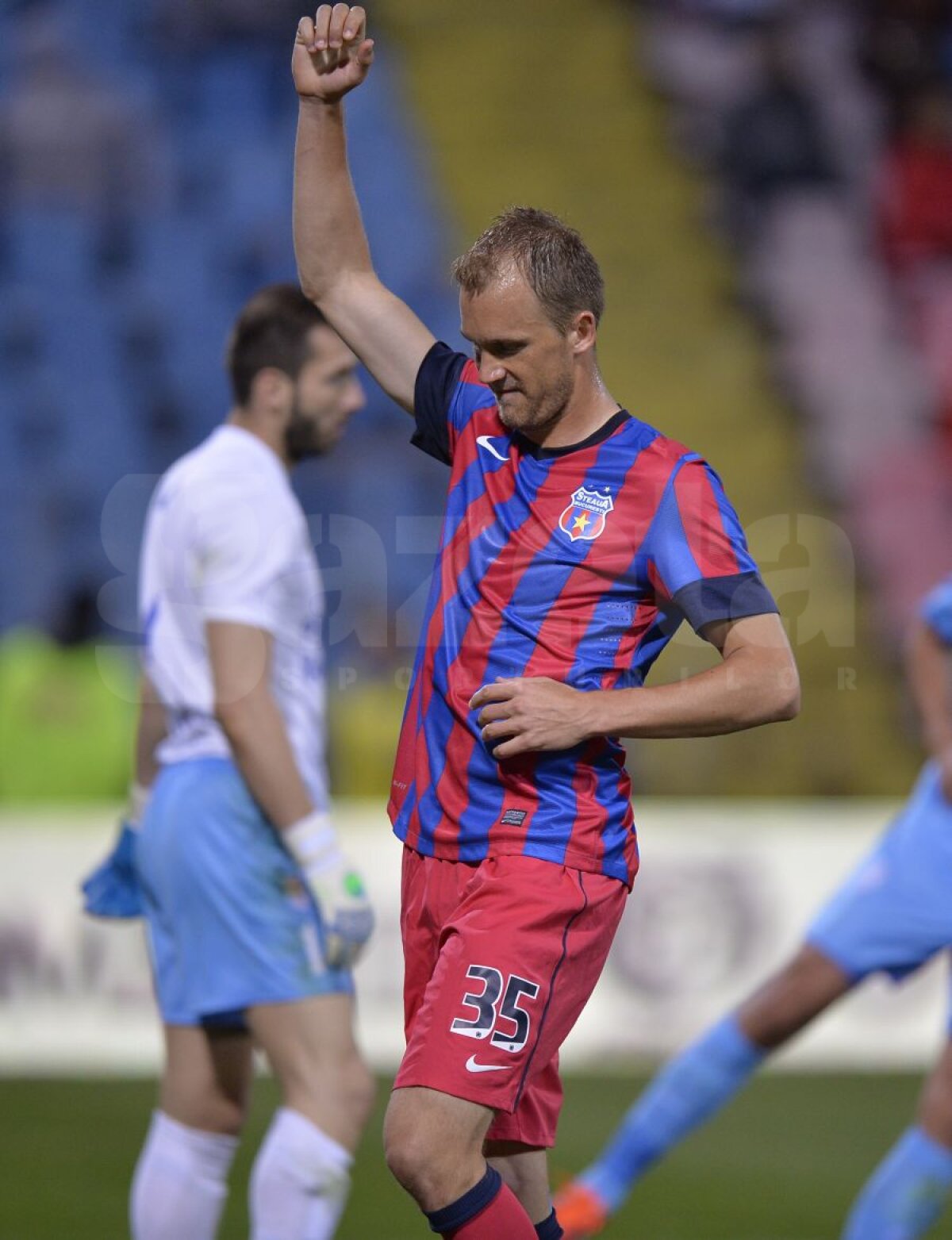 FOTO şi VIDEO Distracţie înaintea duelului cu Schalke » Steaua - Săgeata 5-0