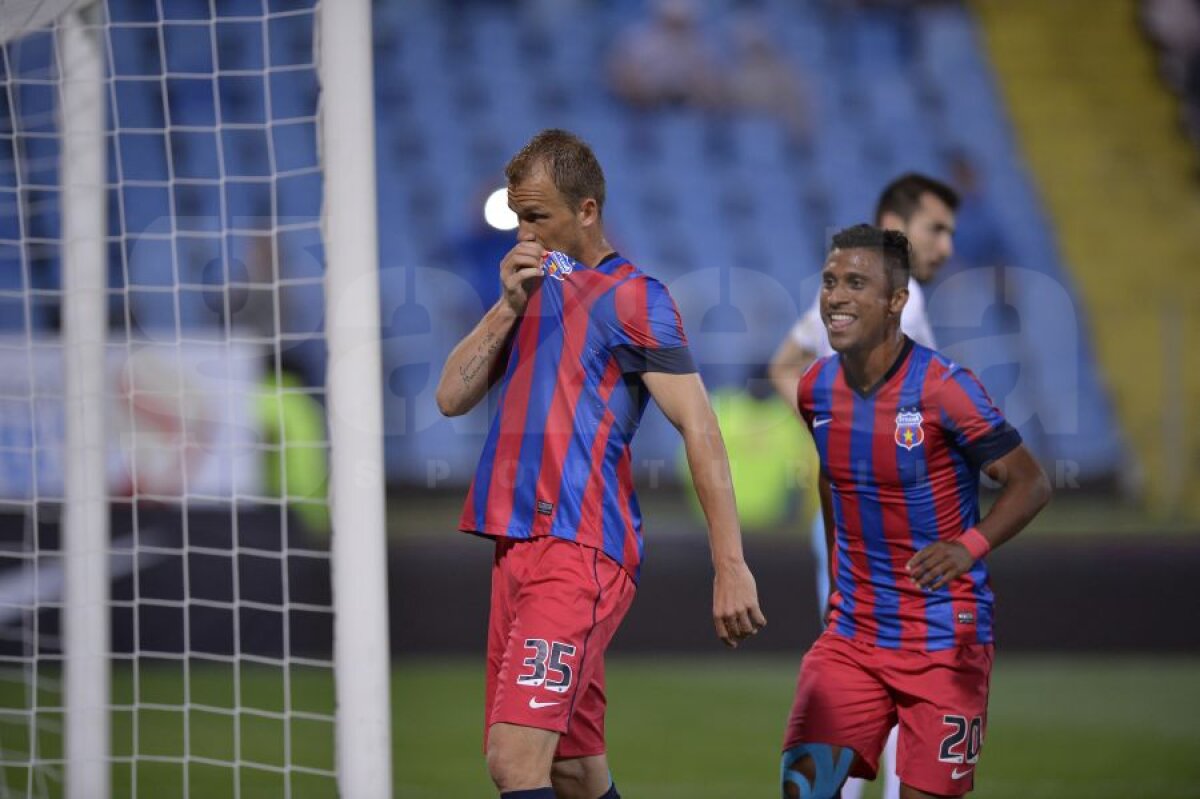 FOTO şi VIDEO Distracţie înaintea duelului cu Schalke » Steaua - Săgeata 5-0