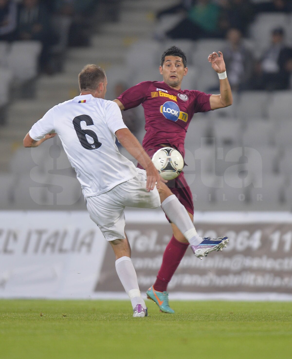 FOTO + VIDEO Remiză "albă" cu ocazii imense ale gazdelor în derby-ul Clujului » Universitatea - CFR 0-0