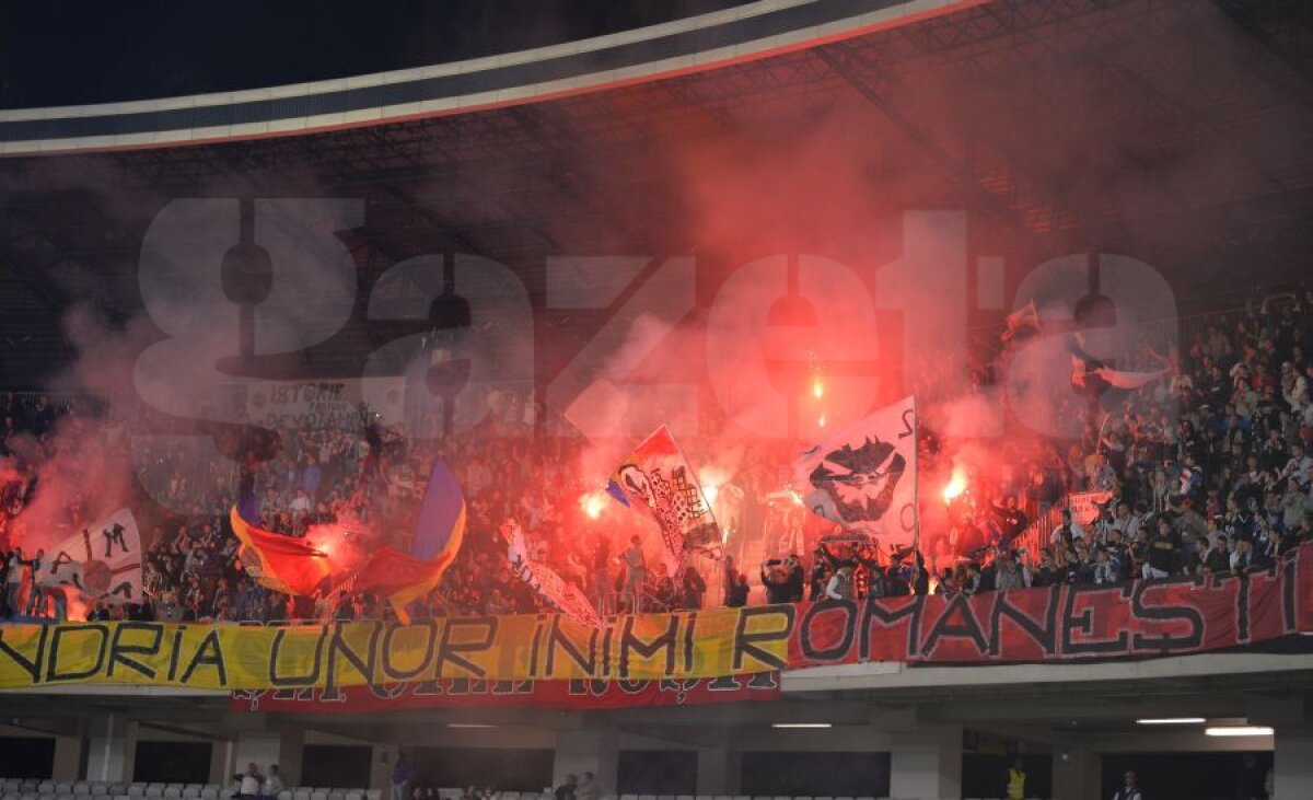 Galerie FOTO Galeria lui U Cluj a fost de Liga Campionilor » Spectacol în tribunele de pe Cluj Arena