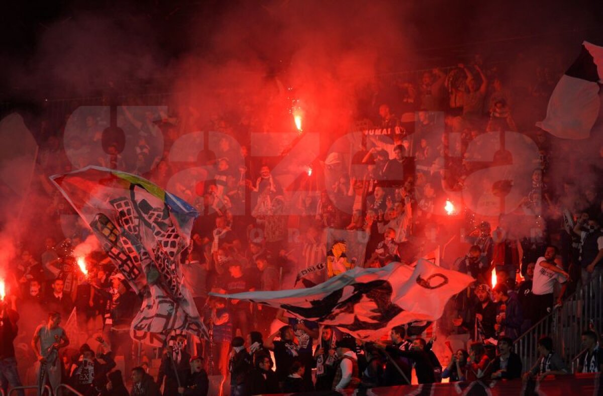 Galerie FOTO Galeria lui U Cluj a fost de Liga Campionilor » Spectacol în tribunele de pe Cluj Arena