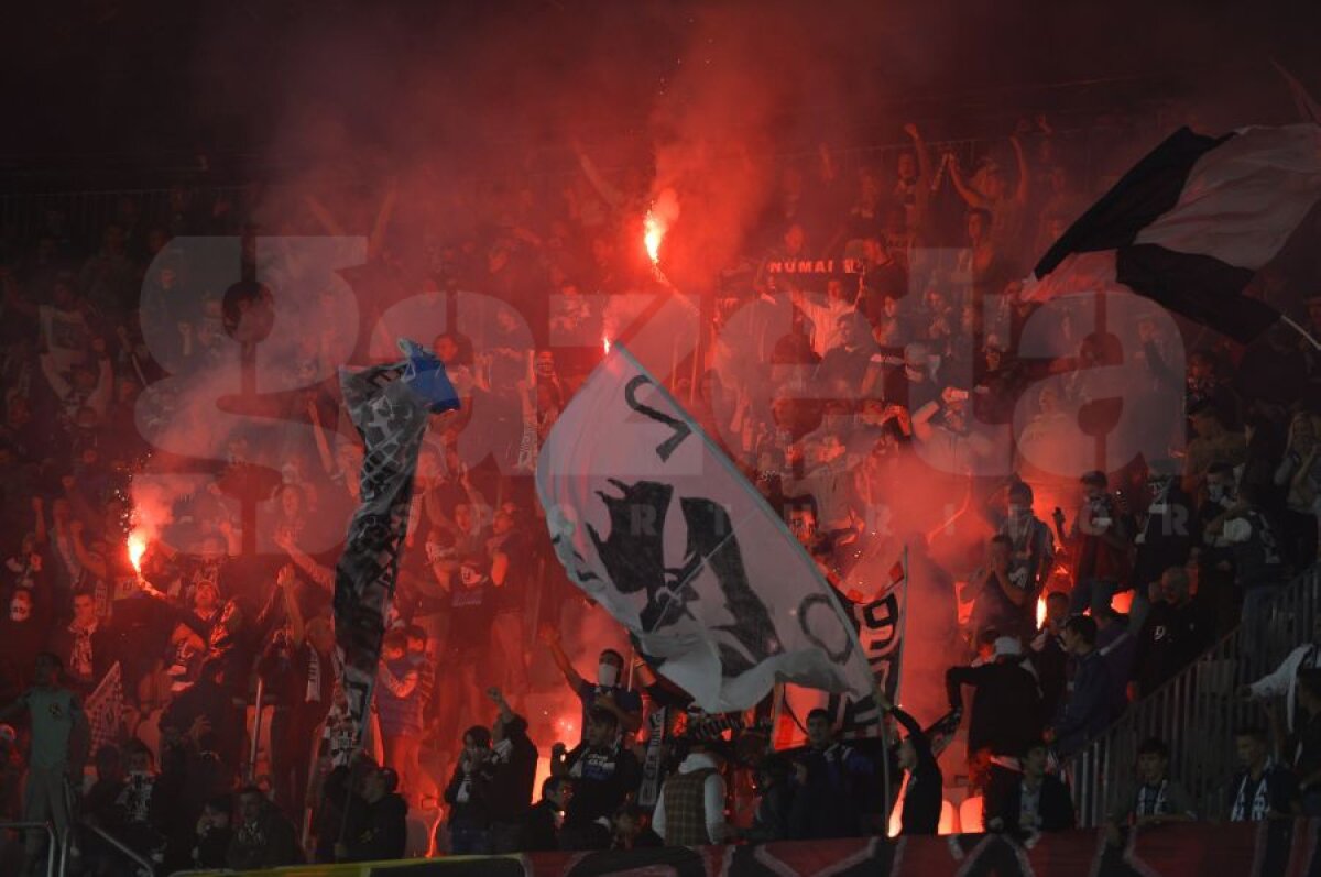 Galerie FOTO Galeria lui U Cluj a fost de Liga Campionilor » Spectacol în tribunele de pe Cluj Arena