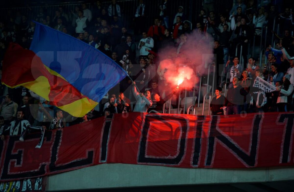 Galerie FOTO Galeria lui U Cluj a fost de Liga Campionilor » Spectacol în tribunele de pe Cluj Arena