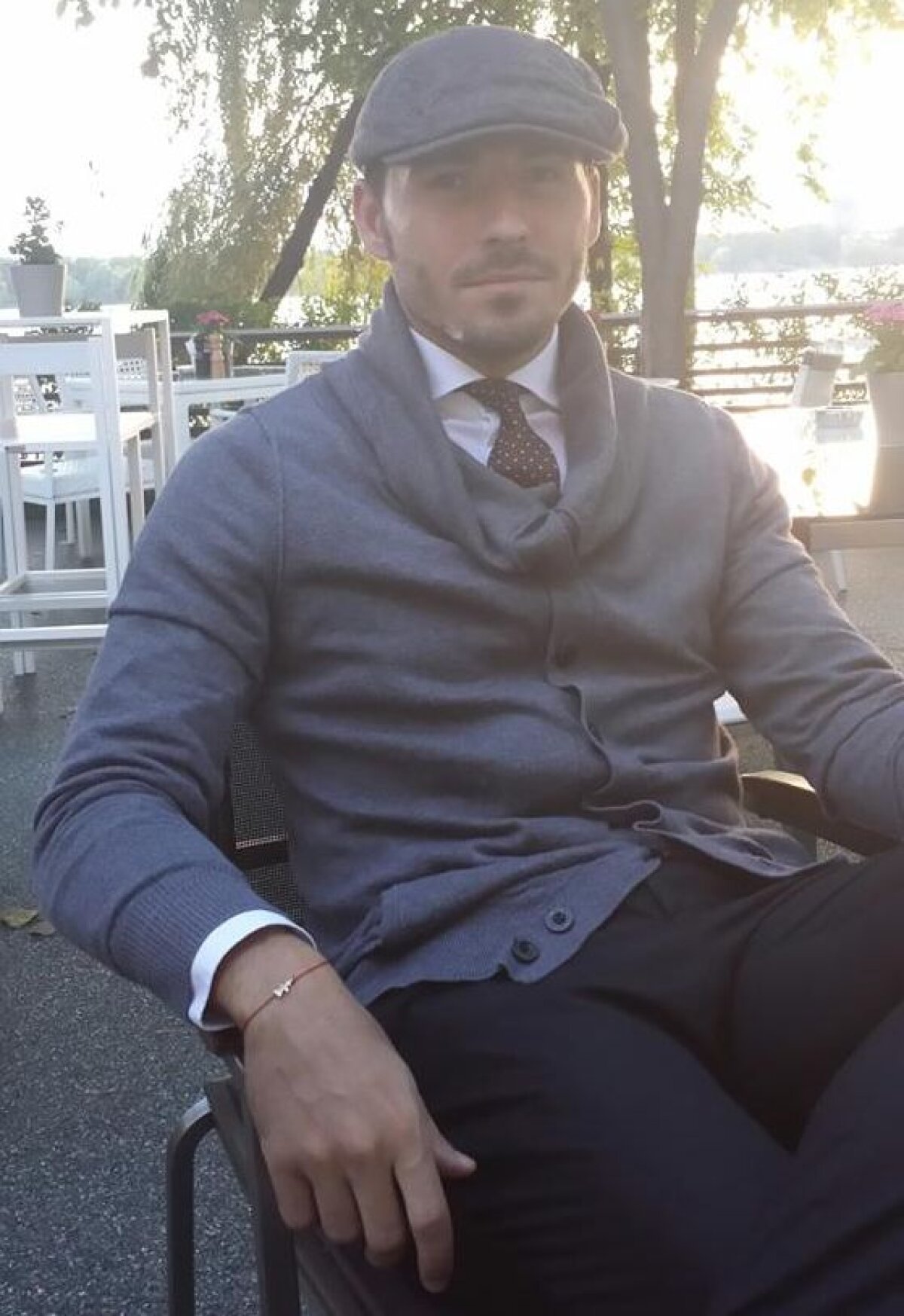 FOTO Prinţul lor la masaj, al nostru pierdut în peisaj! Boateng a intrat pe mîna fizioterapeutului în timp ce Cristea poza în parc :D