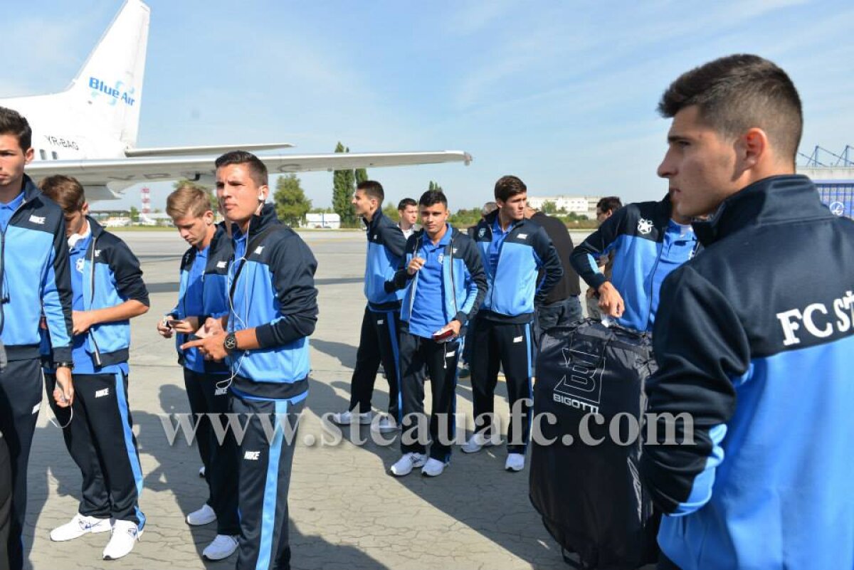 FOTO Steliştii au ajuns în Germania » Imagini din avion şi de la sosire!