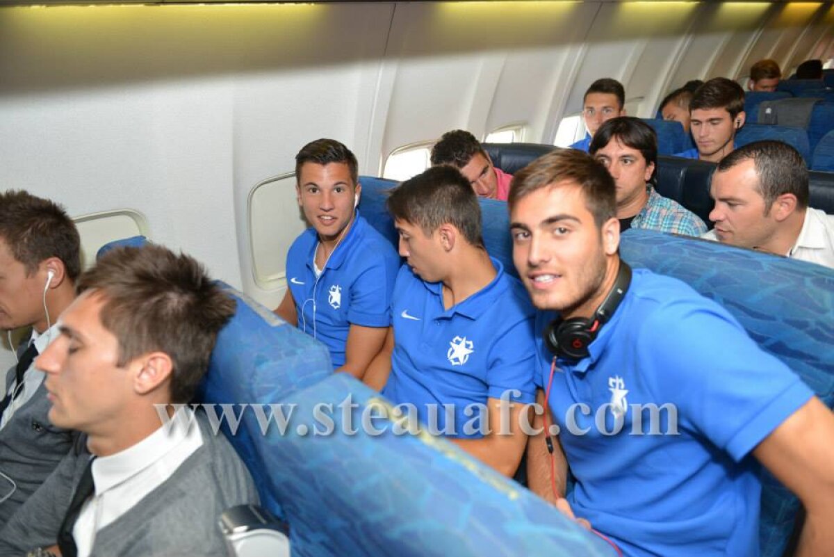 FOTO Steliştii au ajuns în Germania » Imagini din avion şi de la sosire!