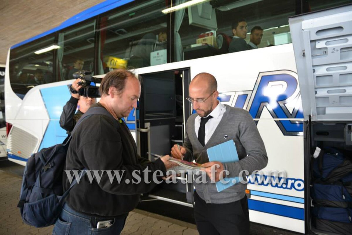 FOTO Steliştii au ajuns în Germania » Imagini din avion şi de la sosire!