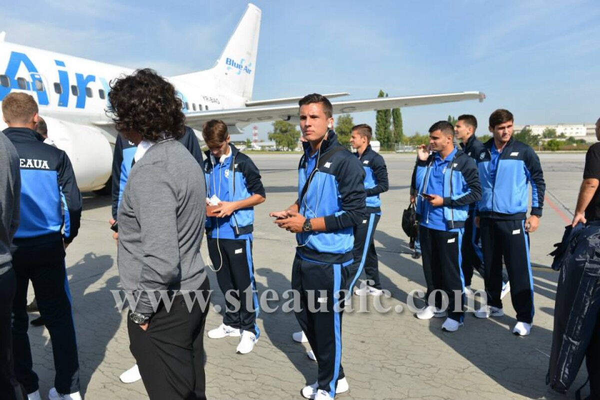 FOTO Steliştii au ajuns în Germania » Imagini din avion şi de la sosire!