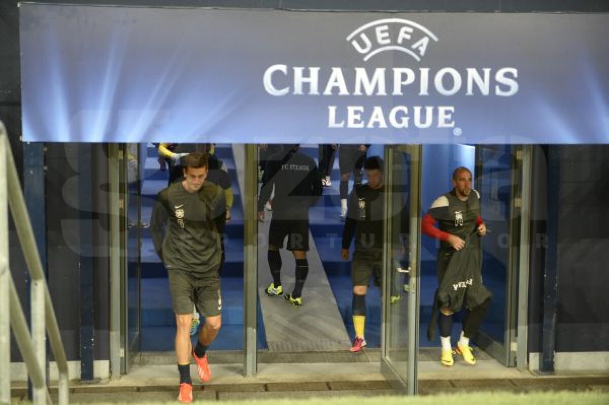 FOTO Tănase, împărat la Gelsenkirchen » Imagini inedite de la antrenamentul oficial al Stelei