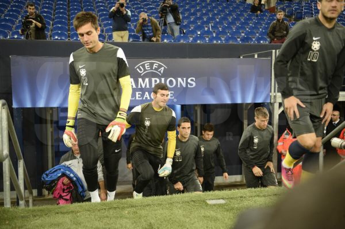 FOTO Tănase, împărat la Gelsenkirchen » Imagini inedite de la antrenamentul oficial al Stelei