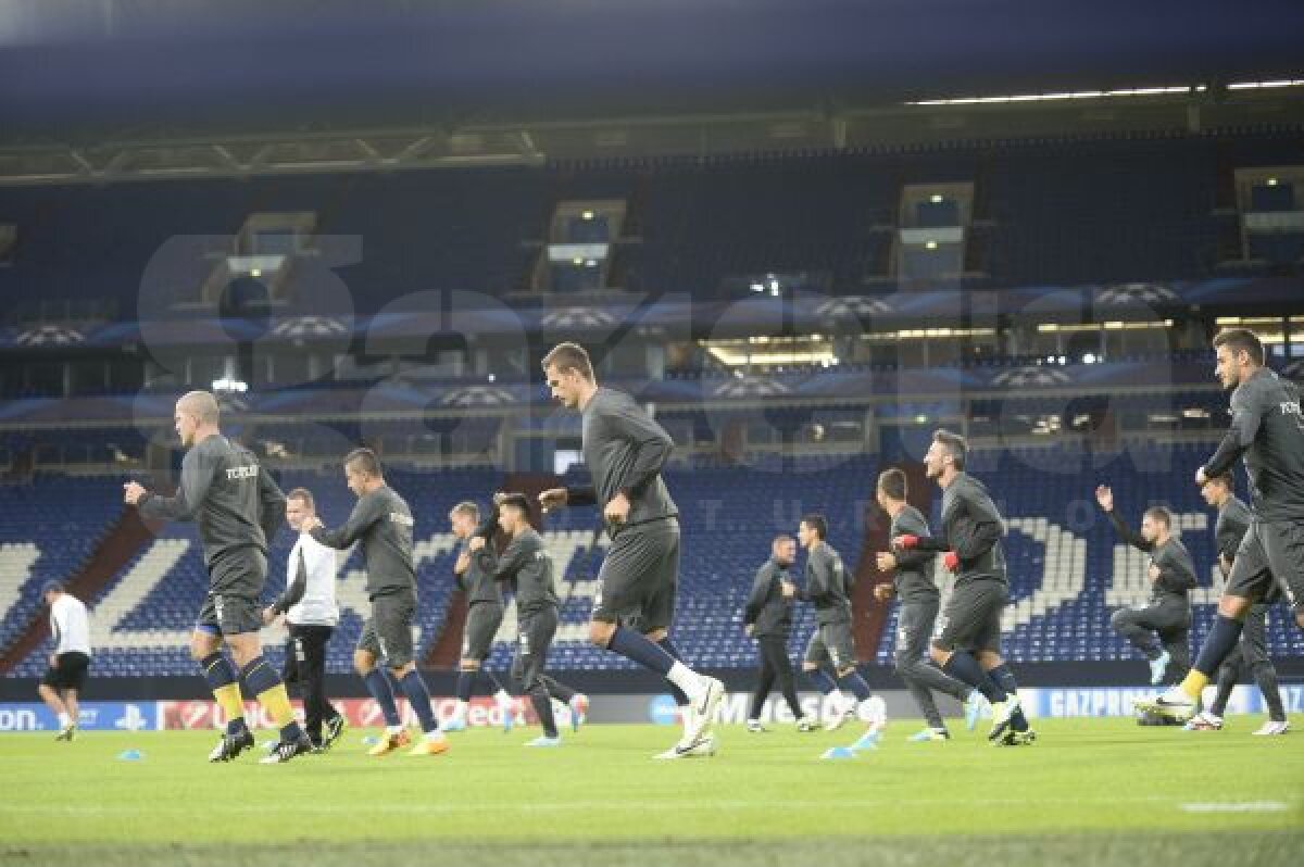 FOTO Tănase, împărat la Gelsenkirchen » Imagini inedite de la antrenamentul oficial al Stelei