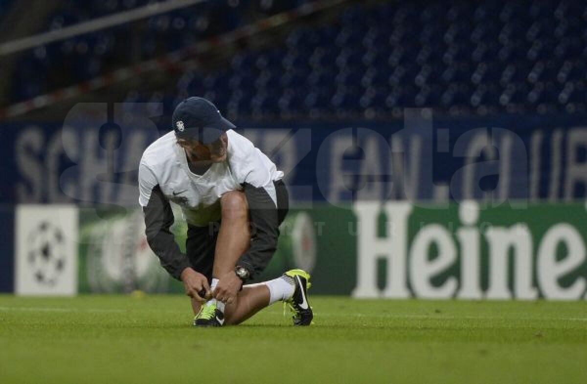 FOTO Tănase, împărat la Gelsenkirchen » Imagini inedite de la antrenamentul oficial al Stelei