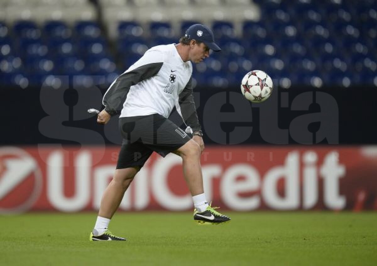 FOTO Tănase, împărat la Gelsenkirchen » Imagini inedite de la antrenamentul oficial al Stelei