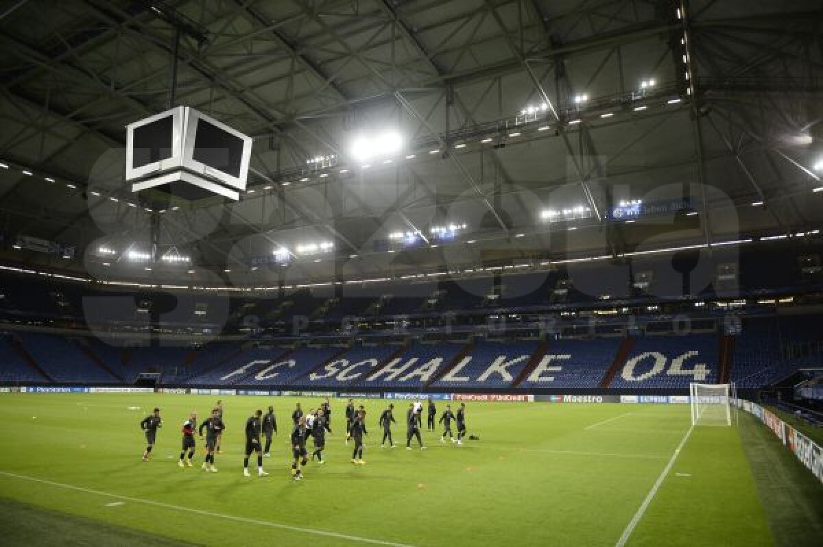 FOTO Tănase, împărat la Gelsenkirchen » Imagini inedite de la antrenamentul oficial al Stelei