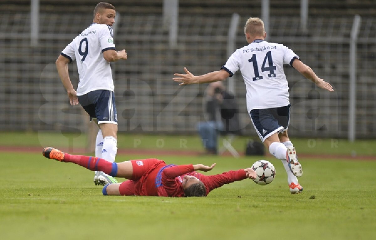 FOTO Start ratat în UEFA Youth League! » Juniorii Stelei au fost învinşi de Schalke, 0-3