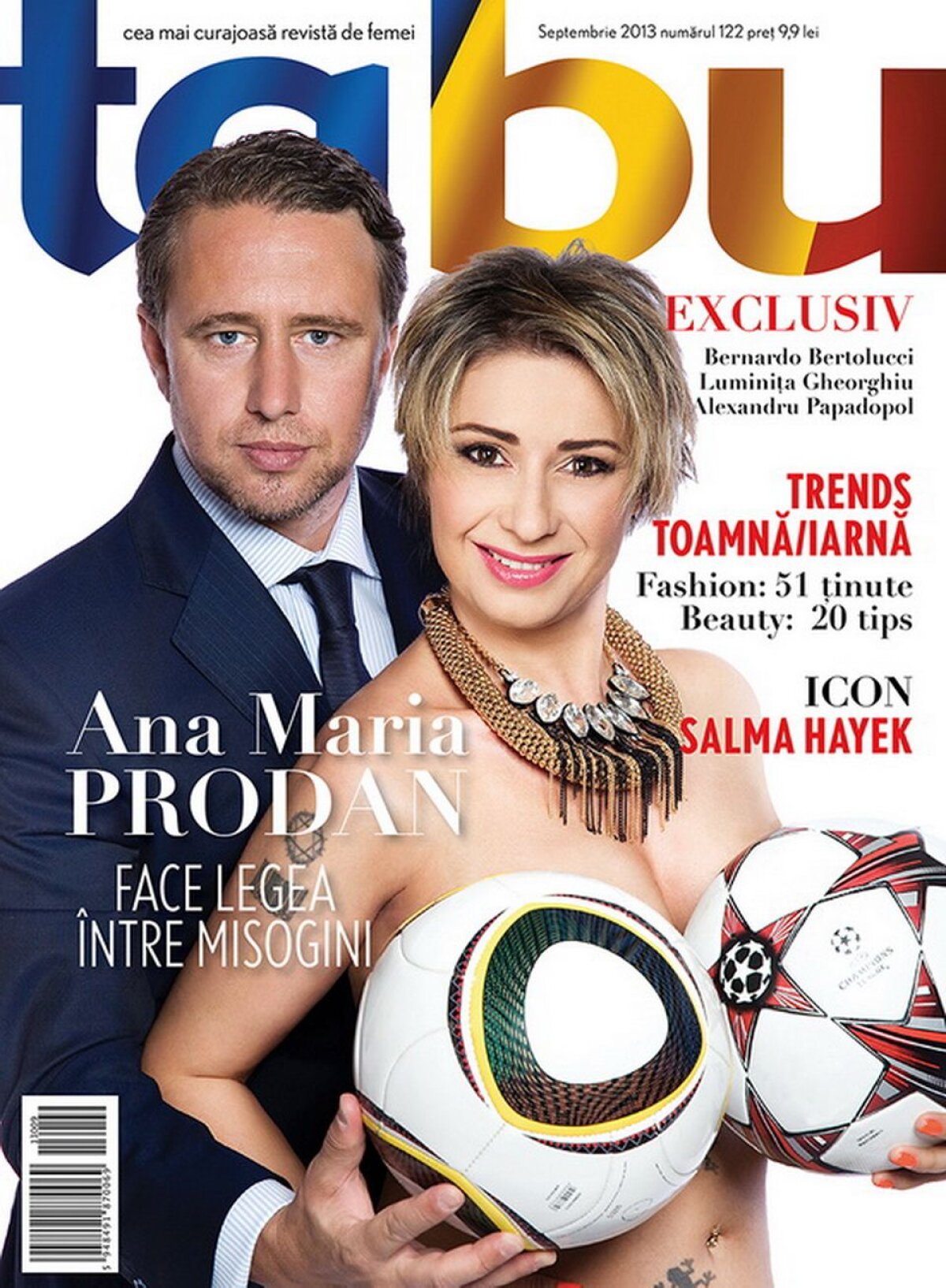 FOTO Din nou goală » Anamaria Prodan a pozat în ipostaze sexy alături de Reghecampf