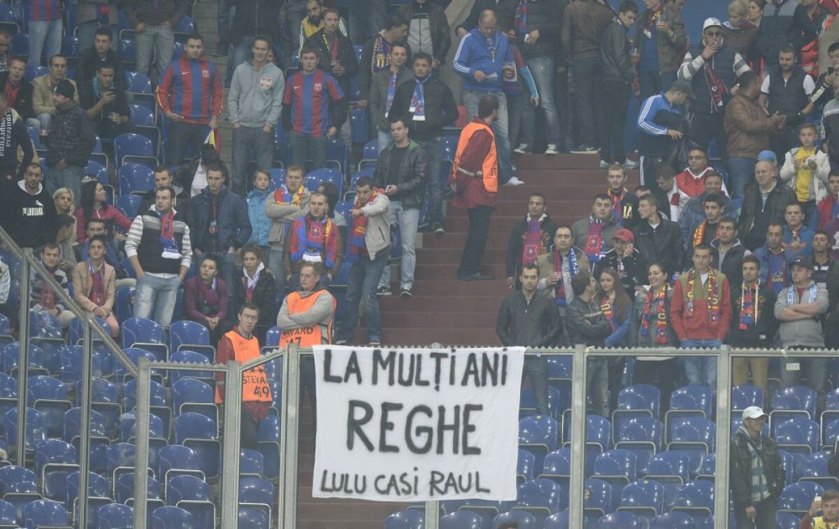 FOTO Instantaneele meciului » Steaua a jucat pe un stadion fabulos, într-o atmosferă de 5 stele