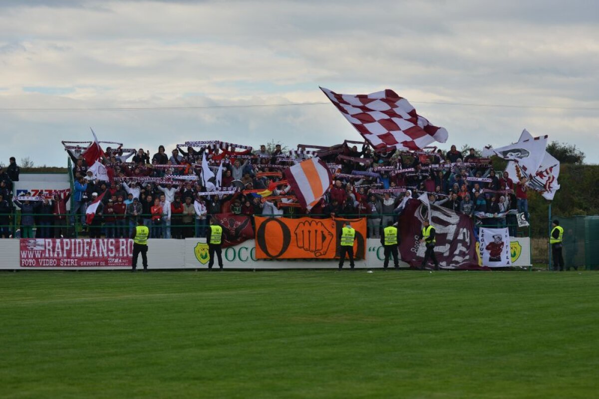 VIDEO şi FOTO Victorie pentru Vio » Rapidul s-a impus din penalty la Tărlungeni. Următorul meci va fi cu Moldovan pe bancă