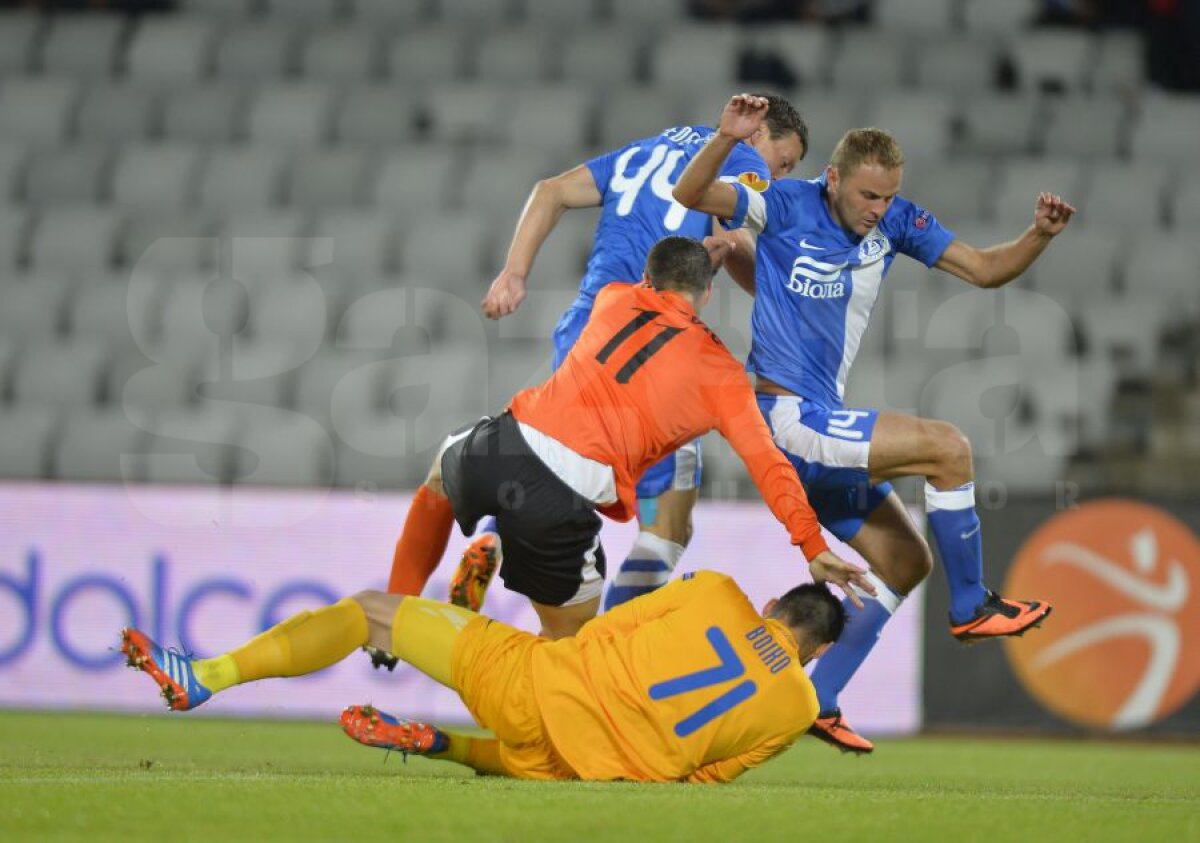 FOTO şi VIDEO Onorabil, dar insuficient » Debut cu stîngul în grupele EL, Pandurii - Dnepr 0-1