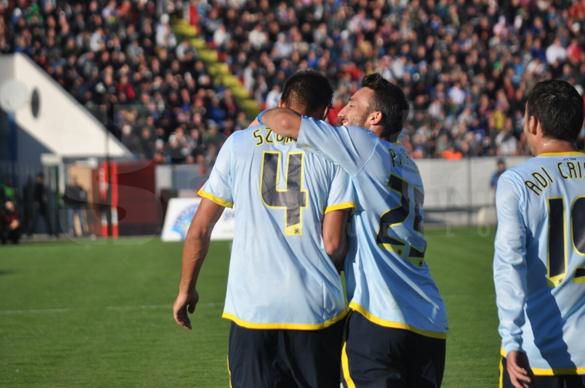 FOTO şi VIDEO Botoşani - Steaua 1-2 » Roş-albaştrii au urcat pe primul loc în Liga 1