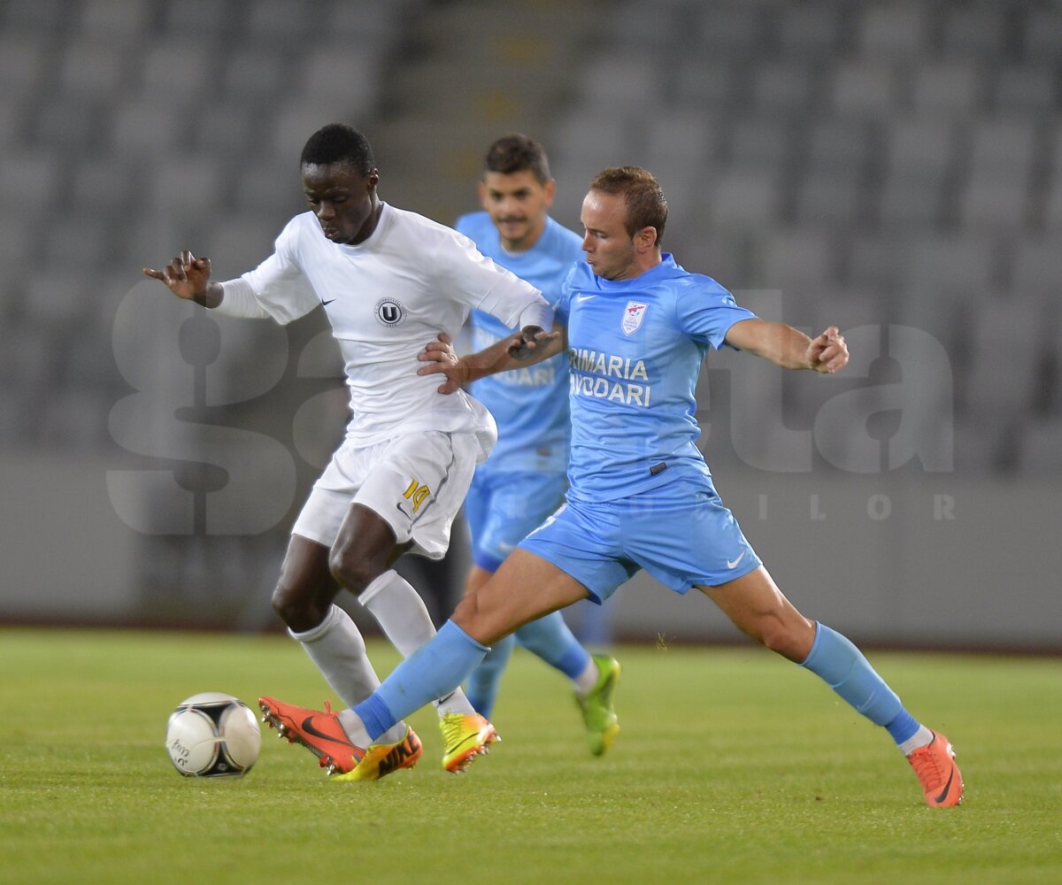 FOTO şi VIDEO U Cluj - Săgeata 1-1 » Ardelenii rămîn fără succes în Liga 1 după 9 etape