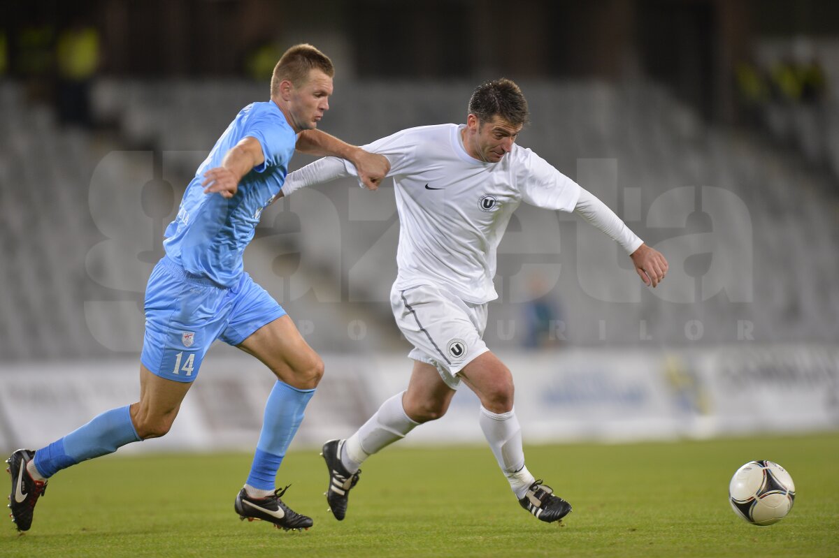 FOTO şi VIDEO U Cluj - Săgeata 1-1 » Ardelenii rămîn fără succes în Liga 1 după 9 etape