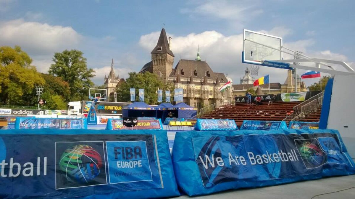 Echipa Bucureştiului, rezultate de excepţie în Liga Campionilor din baschetul 3x3 de la Budapesta