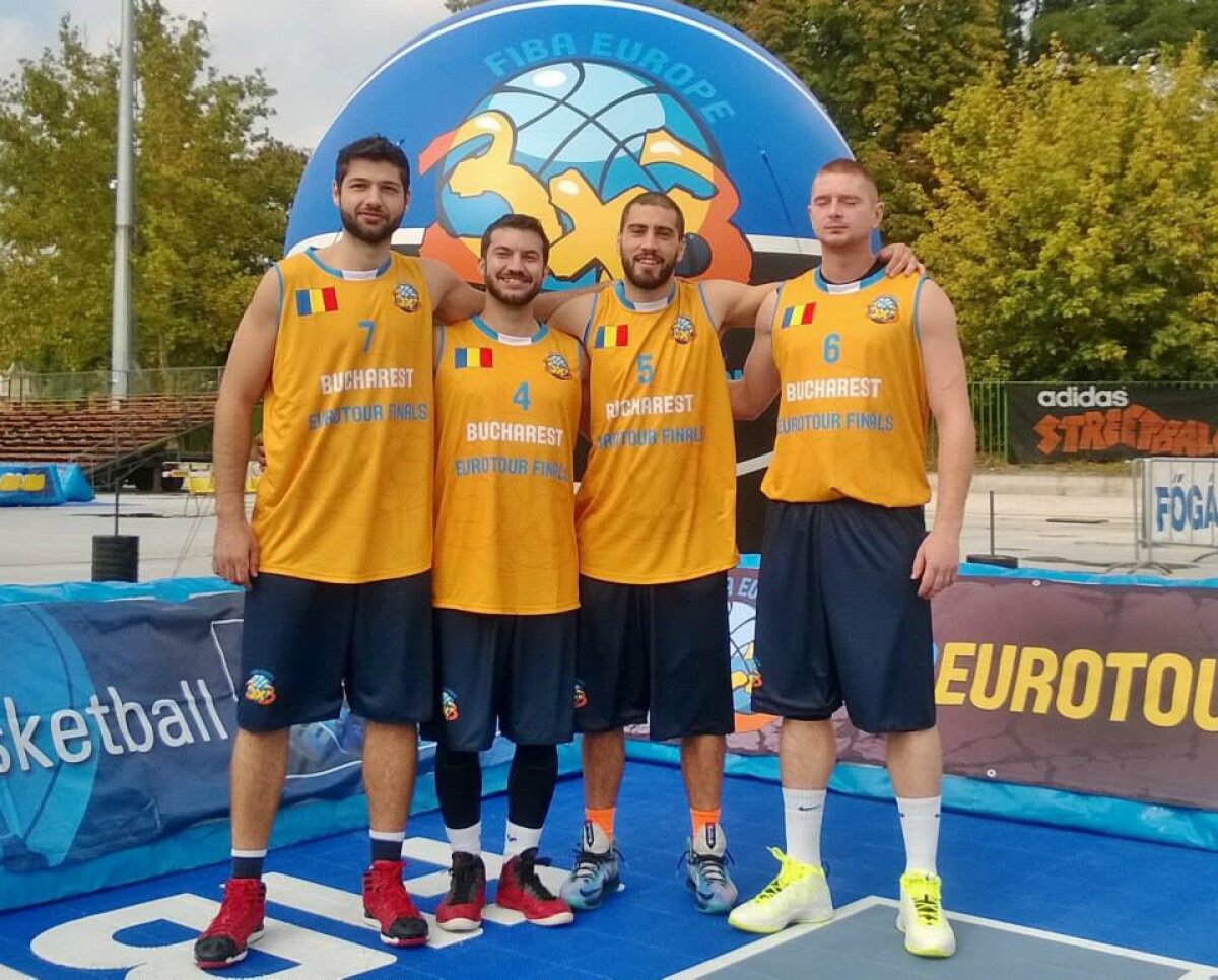 Echipa Bucureştiului, rezultate de excepţie în Liga Campionilor din baschetul 3x3 de la Budapesta
