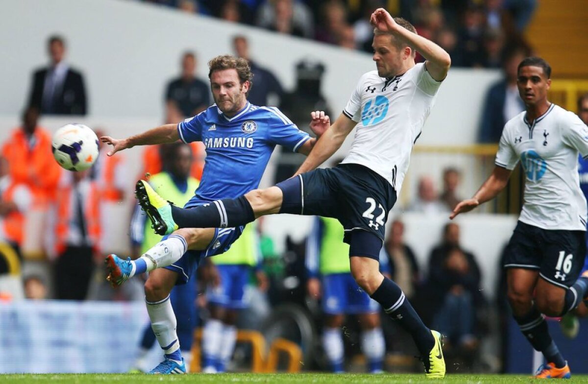 VIDEO Pericol Mata! » Spaniolul a schimbat faţa lui Chelsea după pauză în derby-ul cu Tottenham, scor 1-1