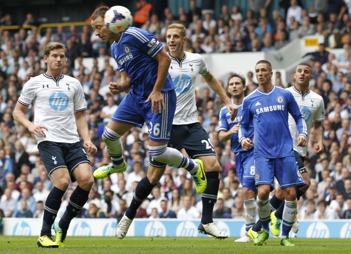 VIDEO Pericol Mata! » Spaniolul a schimbat faţa lui Chelsea după pauză în derby-ul cu Tottenham, scor 1-1