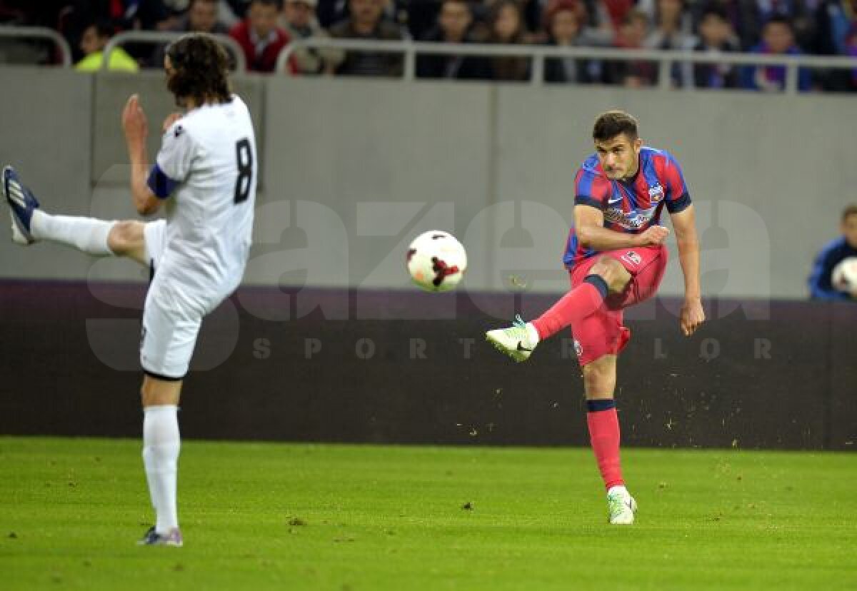 VIDEO+FOTO Victorie şi conflict » Steaua a învins ACS Poli, 3-0, însă ultraşii "roş-albştrilor" au declanşat războiul cu conducerea