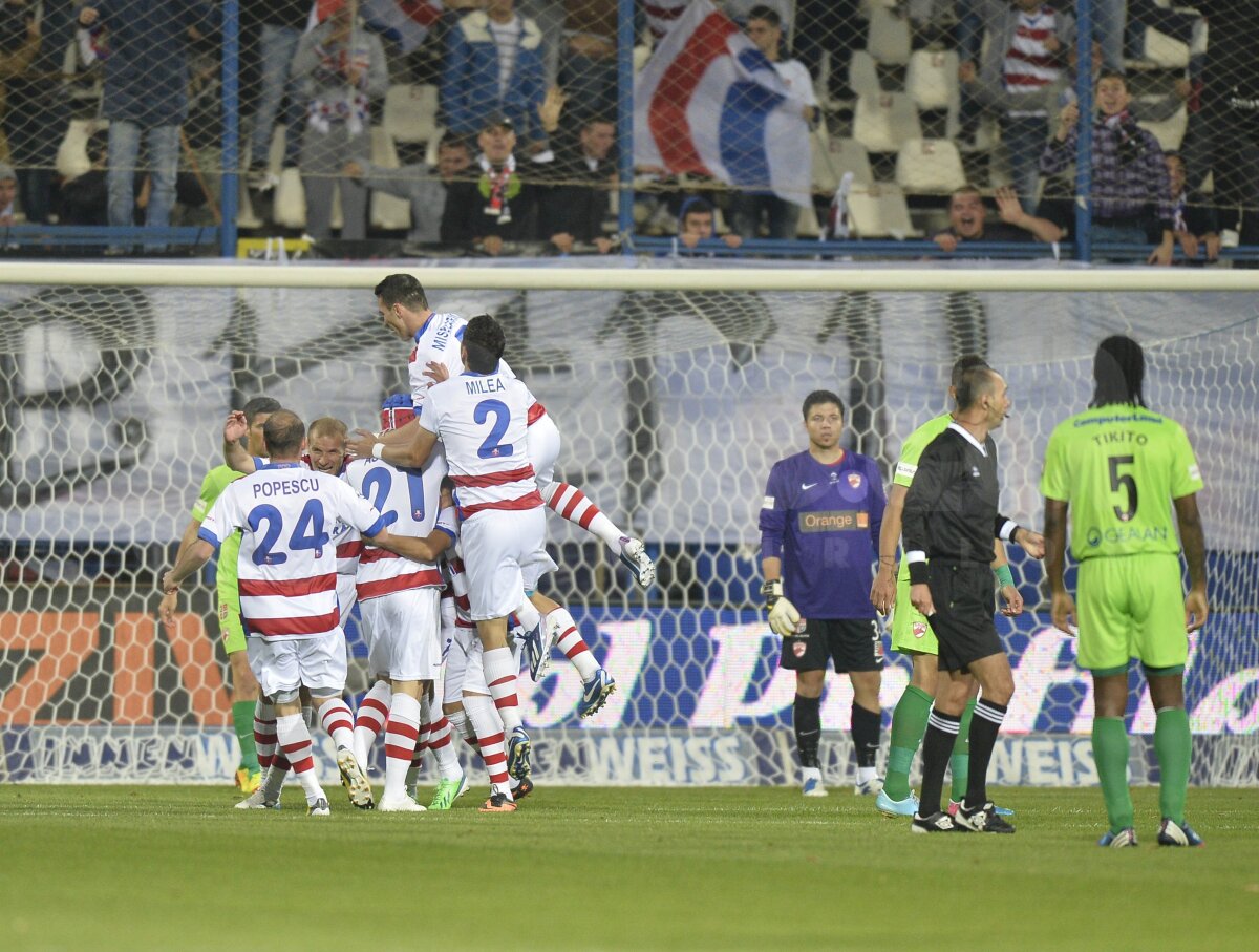 FOTO + VIDEO Oţelul - Dinamo 1-2 » "Cîinii" lui Stoican au urcat pe locul 7