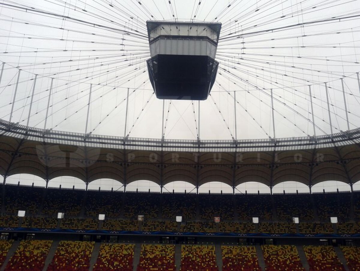 FOTO + VIDEO Se strică gazonul la Steaua - Chelsea? Acoperişul nu a fost tras » UPDATE / Reacţia lui Reghecampf!