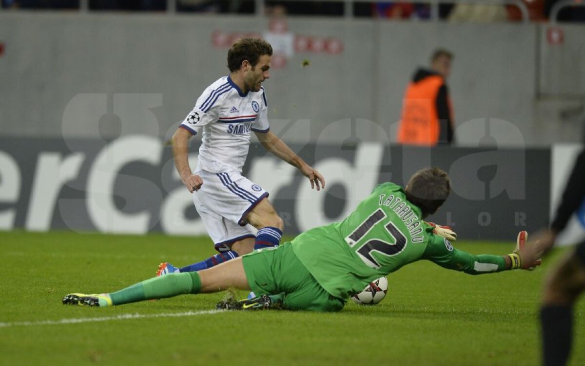 FOTO + VIDEO Puşi la colţ » Chelsea umileşte Steaua pe Naţional Arena