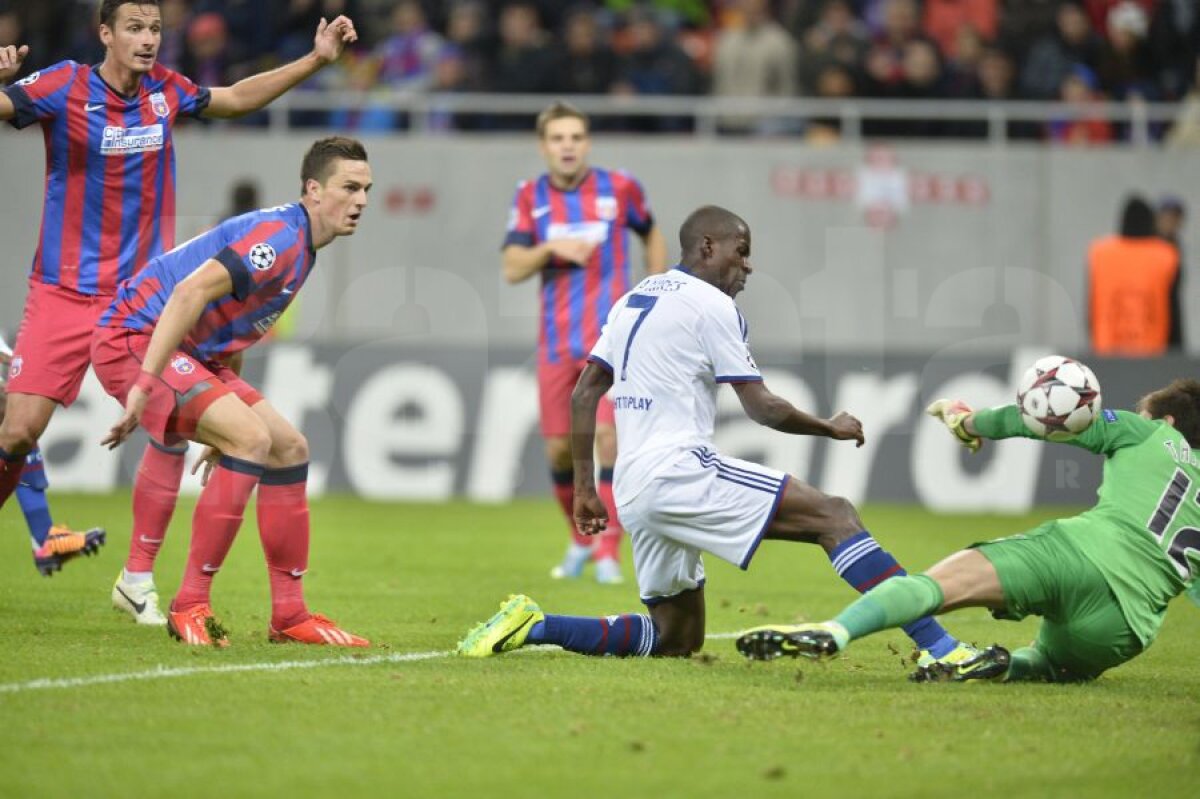 FOTO + VIDEO Puşi la colţ » Chelsea umileşte Steaua pe Naţional Arena