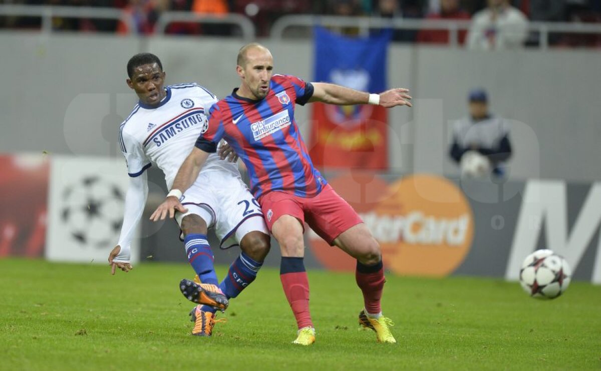FOTO + VIDEO Puşi la colţ » Chelsea umileşte Steaua pe Naţional Arena