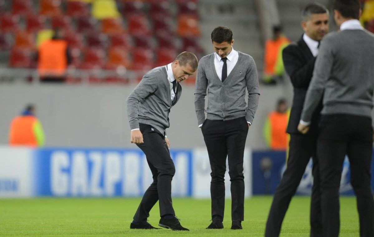 FOTO Instantaneele meciului » Chiar dacă stadionul nu s-a umplut, tribunele au fost pline de culoare