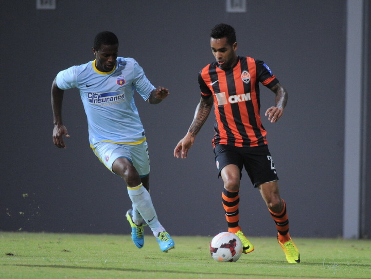 VIDEO şi FOTO Steaua - Şahtior 1-4 » Sud-americanii lui Lucescu au umilit rezervele roş-albaştrilor