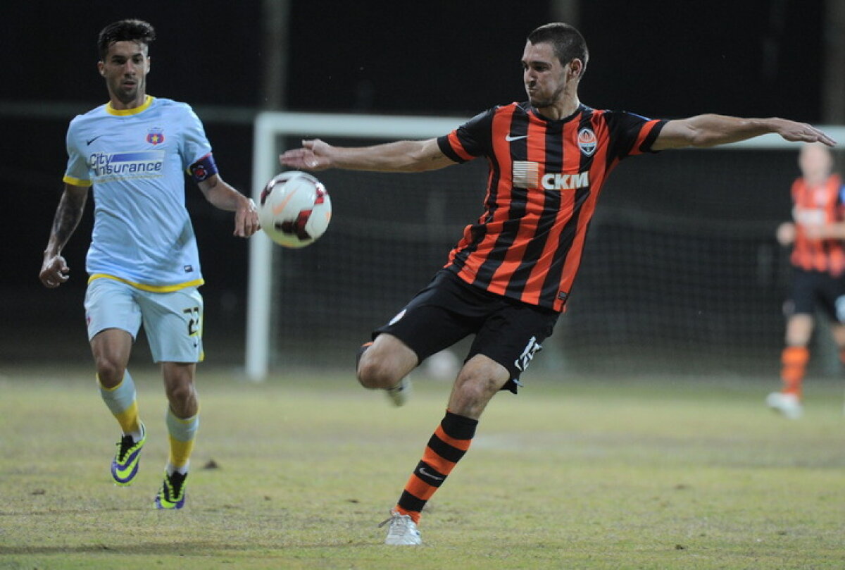 VIDEO şi FOTO Steaua - Şahtior 1-4 » Sud-americanii lui Lucescu au umilit rezervele roş-albaştrilor