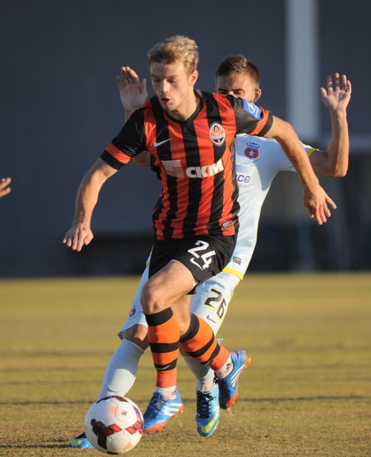 VIDEO şi FOTO Steaua - Şahtior 1-4 » Sud-americanii lui Lucescu au umilit rezervele roş-albaştrilor