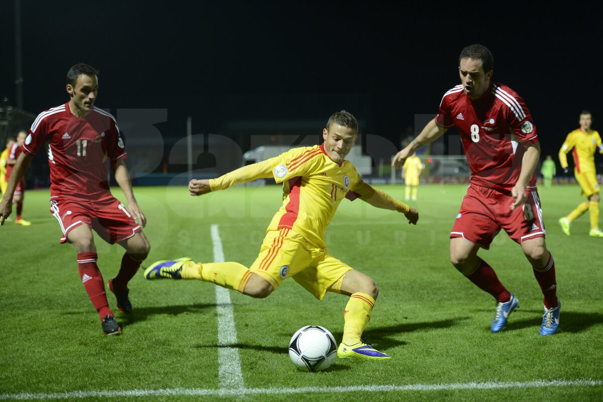 FOTO şi VIDEO Andorra - România 0-4 » Tricolorii au înscris de patru ori, dar s-au întrecut şi în ratări
