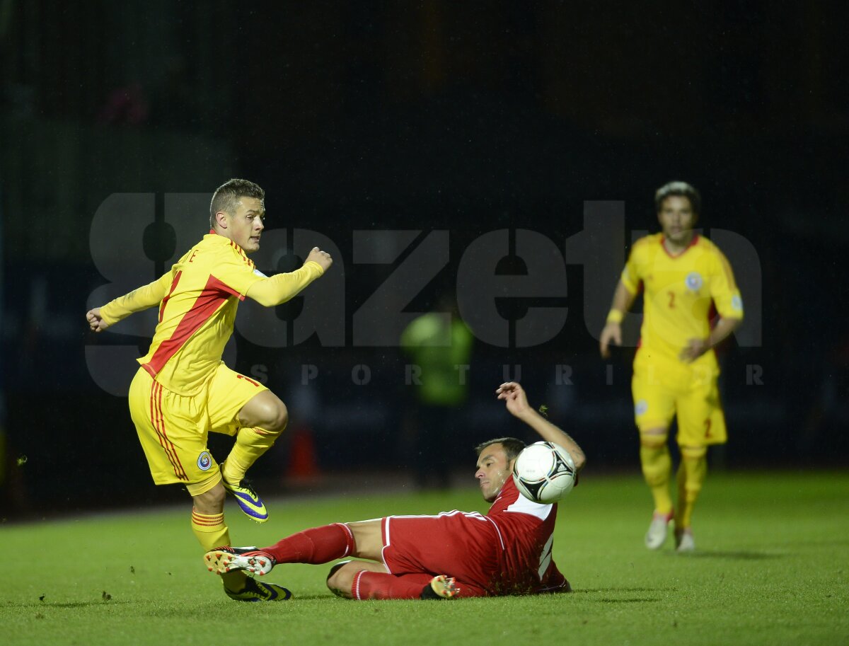 FOTO şi VIDEO Andorra - România 0-4 » Tricolorii au înscris de patru ori, dar s-au întrecut şi în ratări