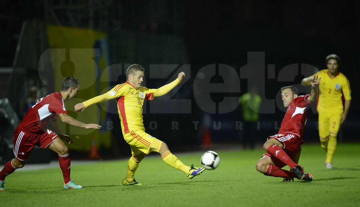 FOTO şi VIDEO Andorra - România 0-4 » Tricolorii au înscris de patru ori, dar s-au întrecut şi în ratări