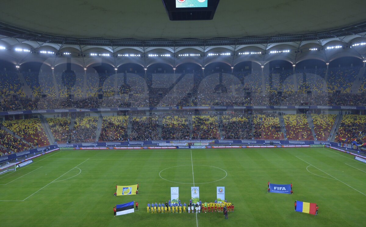 FOTO şi VIDEO România - Estonia 2-0 » Tricolorii s-au calificat la barajul pentru CM din 2014