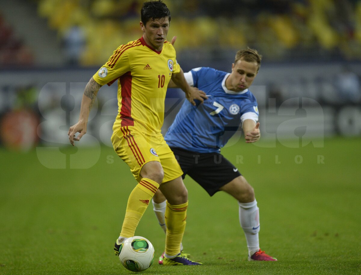 FOTO şi VIDEO România - Estonia 2-0 » Tricolorii s-au calificat la barajul pentru CM din 2014