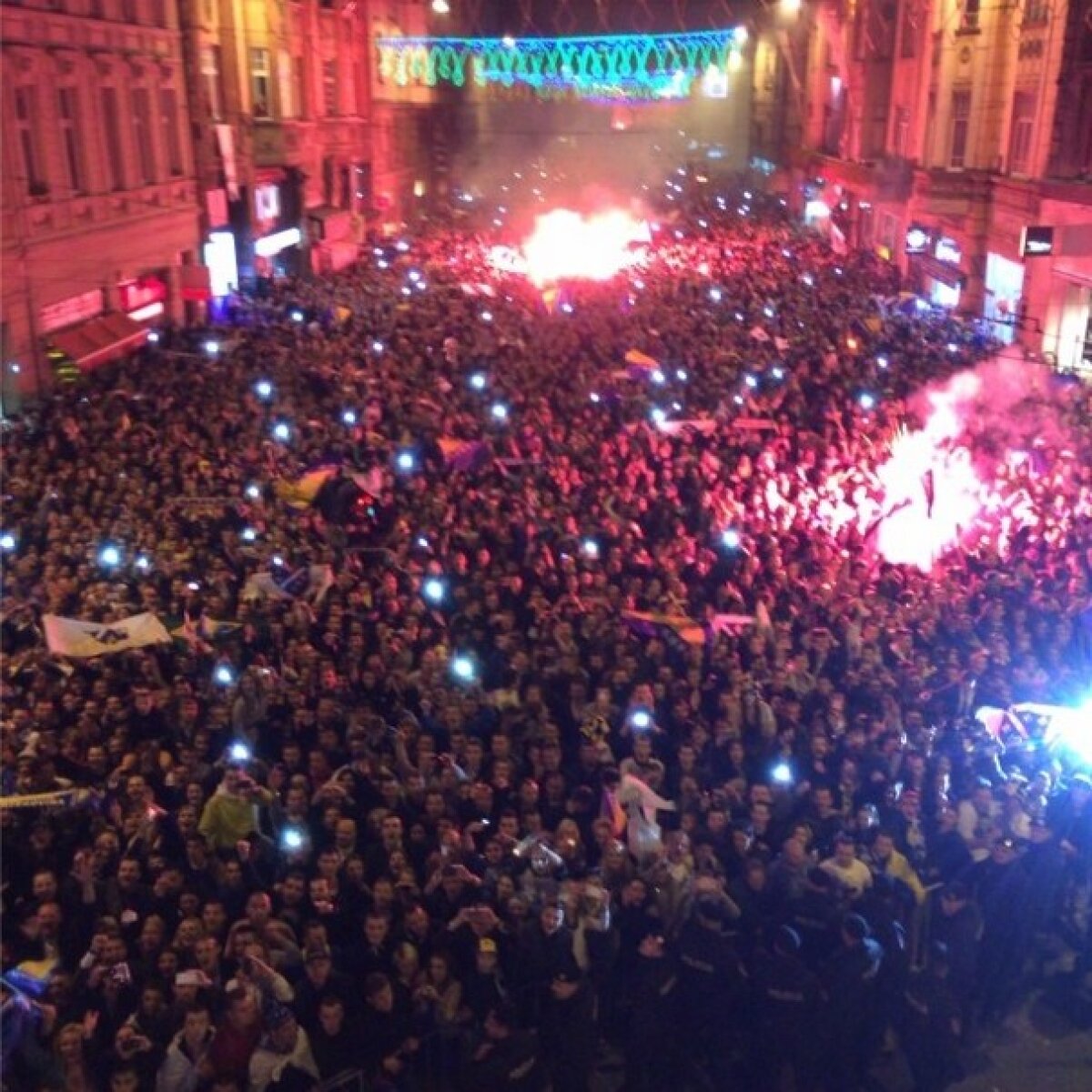 FOTO şi VIDEO Bucurie de nedescris în Bosnia după calificarea la Mondiale » Dzeko a filmat totul şi a postat imaginile pe internet
