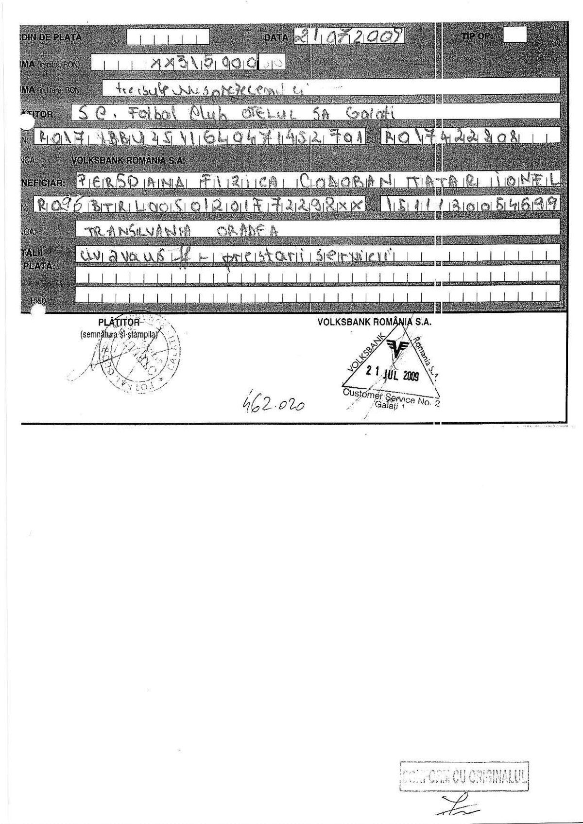 FOTO Cel mai fericit impresar: comisioane de 4 milioane de euro în 4 ani! Tranzacţiile incredibile dintre Codoban şi Oţelul lui Marius Stan